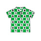( Moq 5 Each Style ) Baby Boys Girls Toddler Bows Team Sibling Shorts Dress Shirt Set Summer Green Clothes