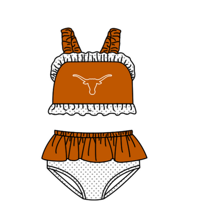 ( Moq 5 Each Style ) Baby Boys Girls Kids Team Sibling Jumpsuits Cow Sets Swimsuits