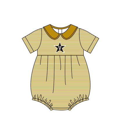 ( Moq 5 Each Style ) Baby Boys Girls Kids Star Stripes Team Sibling Rompers Sets