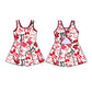 ( Moq 5 each style ) Baby Girl Team KC Bows Sibling Dress Set 5.15