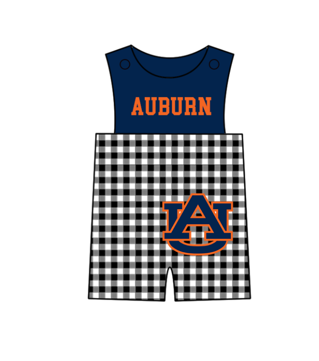 ( Moq 5 Each Style ) Baby Boys Girls Kids Plaid Team Sibling Navy Rompers Dress Sets