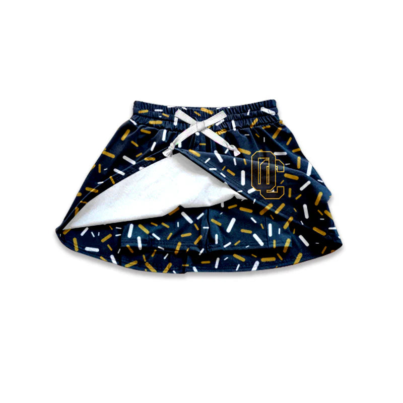 ( Moq 5 each style ) Baby Boy Girl Team Sibling OC Black Drips Dress Shirt Shorts Pants 7.4