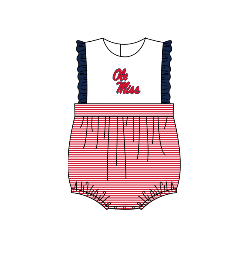 ( Moq 5 Each Style ) Baby Boys Girls Kids Red Stripes Team Sibling Rompers Sets
