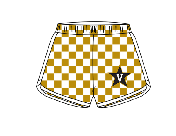 ( Moq 5 Each Style ) Baby Boys Girls Toddler Star Plaid Sibling Shorts Sets Team Clothing