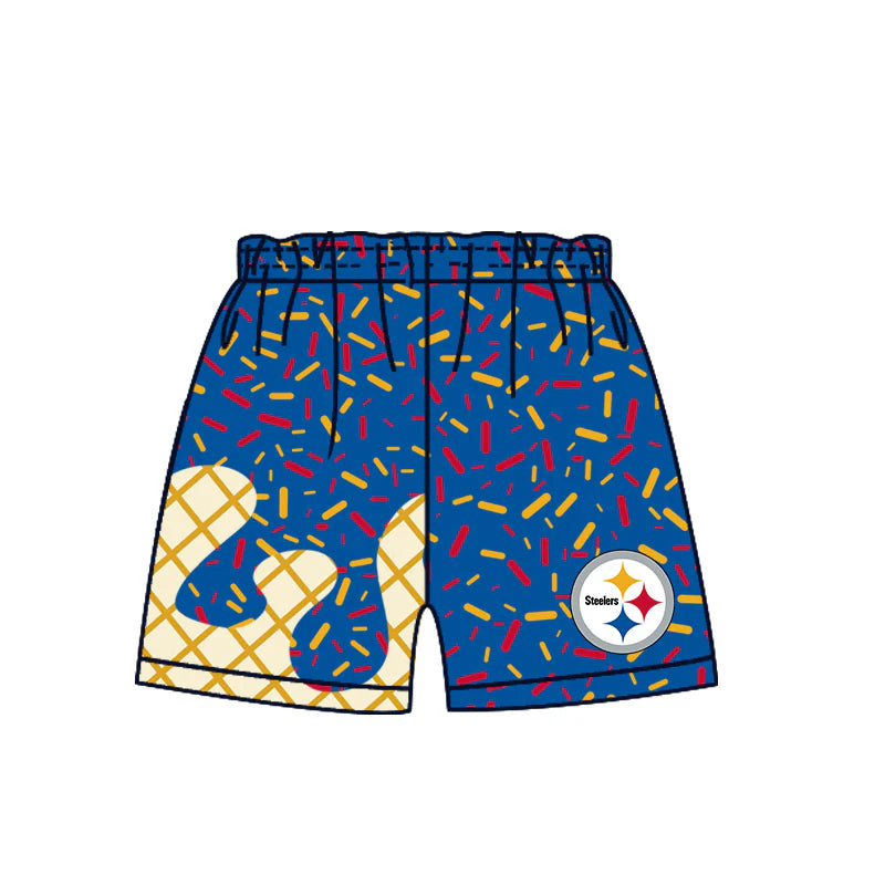 ( Moq 5 each style ) Baby Boy Girl Team Stars Sibling Dress Shirt Shorts Pants 6.18