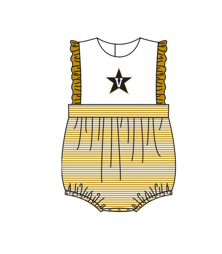 ( Moq 5 Each Style ) Baby Boys Girls Kids Star Stripes Team Sibling Rompers Sets