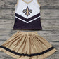 Baby Girl Sleeveless Tops Skirt Shorts Team Clothes Set Moq 5