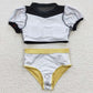 S0131 Baby Girl Princess Swimsuit Summer Bathing Suit Outfit