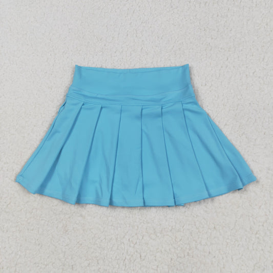 Baby Girl Toddler Blue Yoga Active Shorts Skirt Skorts Bottoms RTS