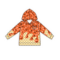 ( Moq 5 each style ) Baby Boy Girl Team Sibling Shirt Orange Bows Cheer Dress Set 8.16