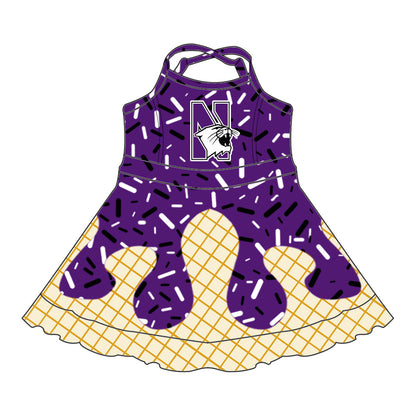 ( Moq 5 each style ) Baby Boy Girl Team N Purple Sibling Dress Shirt Shorts Pants 5.30