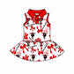 ( Moq 5 each style ) Baby Girl Team TT Bows Sibling Dress Set 5.23