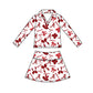 ( Moq 5 Each Style ) Sibling Baby Girls Kids Bows Team Shirt Sets Clothes