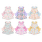 Baby Girl Toddler Sleeveless Floral Bows Sibling Jumpsuit ( Moq 5 Each Style ) 4.1
