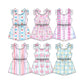 ( Moq 5 Each Style ) Sibling Baby Girls Kids Sleeveless Pockets Jumpsuits Summer Clothes