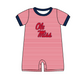 ( Moq 5 Each Style ) Baby Boys Girls Kids Red Stripes Team Sibling Rompers Sets