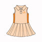 ( Moq 5 each style ) Baby Boy Girl Short Sleeves Team T Sibling Dress Shirt Set 5.5