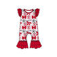 ( Moq 5 each style ) Baby Girl Toddler Team Stars Bows ‌Soccer‌ Sibling Romper Dress Set 6.14
