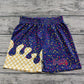 Baby Boy Adult Men Team Family Blue Shorts Bottoms ( Moq 5 )