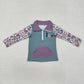 7-12 Sibling Boys Kids Long Sleeves Camo Pockets Zipper Shirt Pullover Tops Clothes RTS