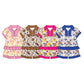 ( Moq 5 Each Style ) Sibling Baby Girls Kids Short Sleeves Zipper Shirt Shorts Sets Ball Game Clothes