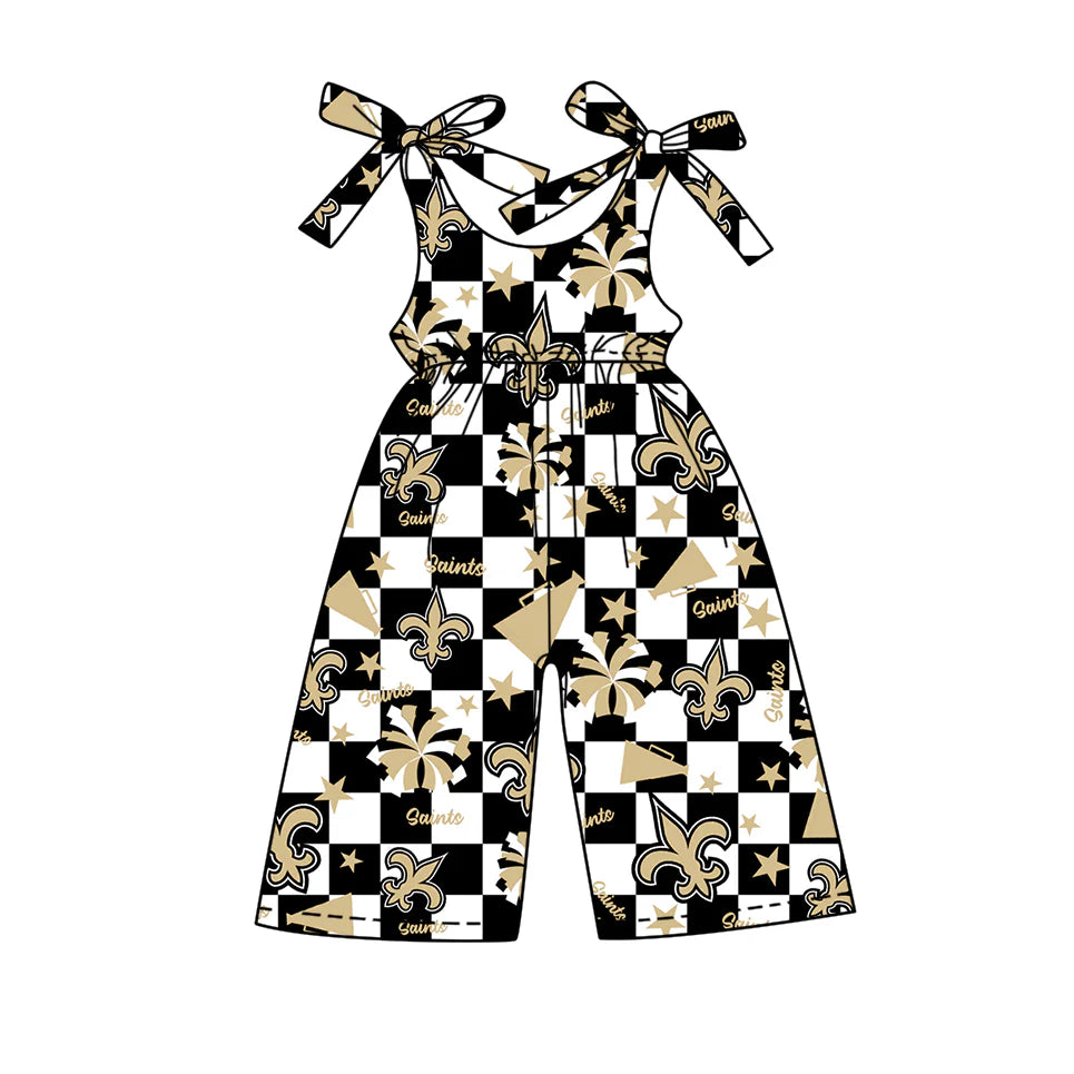 ( Moq 5 each style ) Baby Girl Toddler Cheer Sibling Team Romper Dress Set 7.16