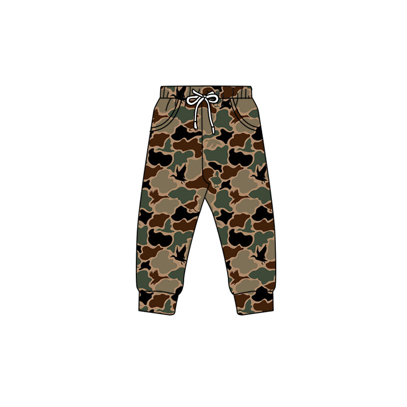 Baby Boy Toddler Duck Camo Pocket Pants Moq 5