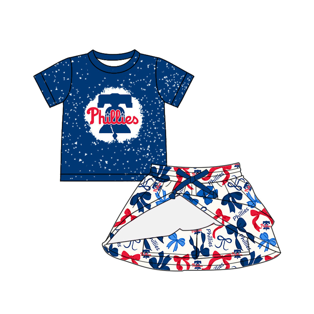 ( Moq 5 each style ) Baby Girl Team Bows Sibling Dress Set 5.17