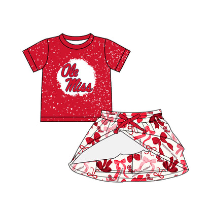 ( Moq 5 each style ) Baby Girl Team Bows Sibling Dress Set 5.14