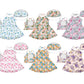 Baby Girl Summer Halter Flower Sibling Dress ( Moq 5 Each Style ) 3.15