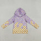 Baby Kids Toddler Purple Long Sleeves Sprinkles Hoodie Mardi Gras Shirt Tops RTS