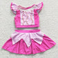 Baby Girl Princess Pink Swimsuit Summer Bathing Suit Outfit