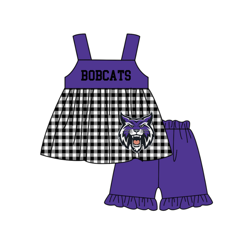( Moq 5 Each Style ) Baby Boys Girls Kids Plaid Team Sibling Blue Rompers Dress Sets