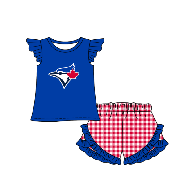 ( Moq 5 Each Style ) Baby Boys Girls Kids Team Sibling Bird Blue Stripes Rompers Sets