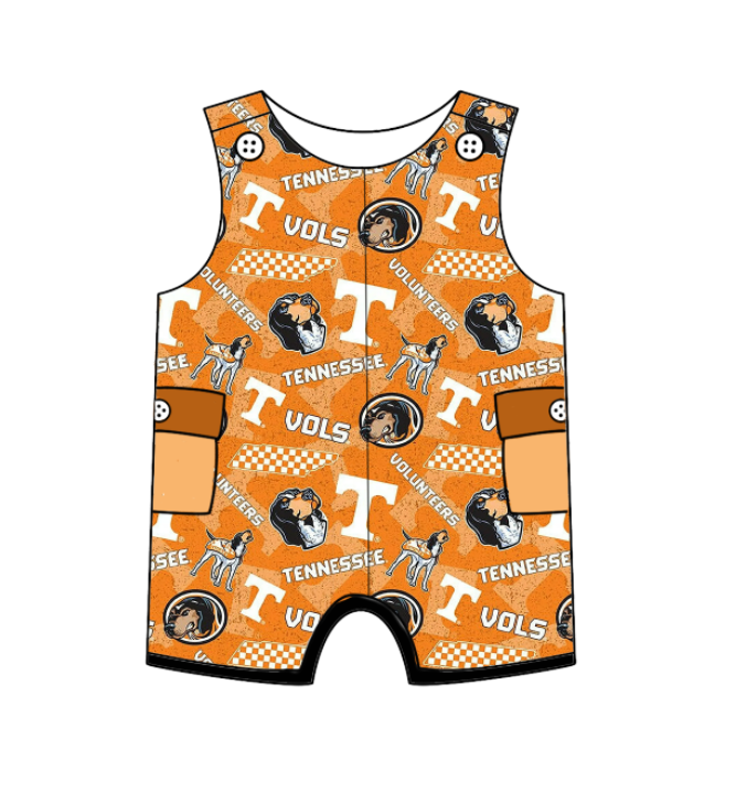 ( Moq 5 each style ) Baby Boy Girl Short Sleeves Team T Dog Yellow Sibling Dress Shirt Set 5.6