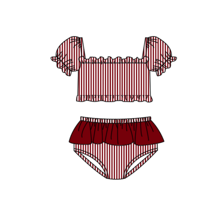 ( Moq 5 Each Style ) Baby Boys Girls Kids Team Sibling Chicken Jumpsuits Sets Swimsuits
