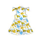( Moq 5 each style ) Baby Boy Girl Team Cheer Sibling Shirt Bows Dress Set 8.2