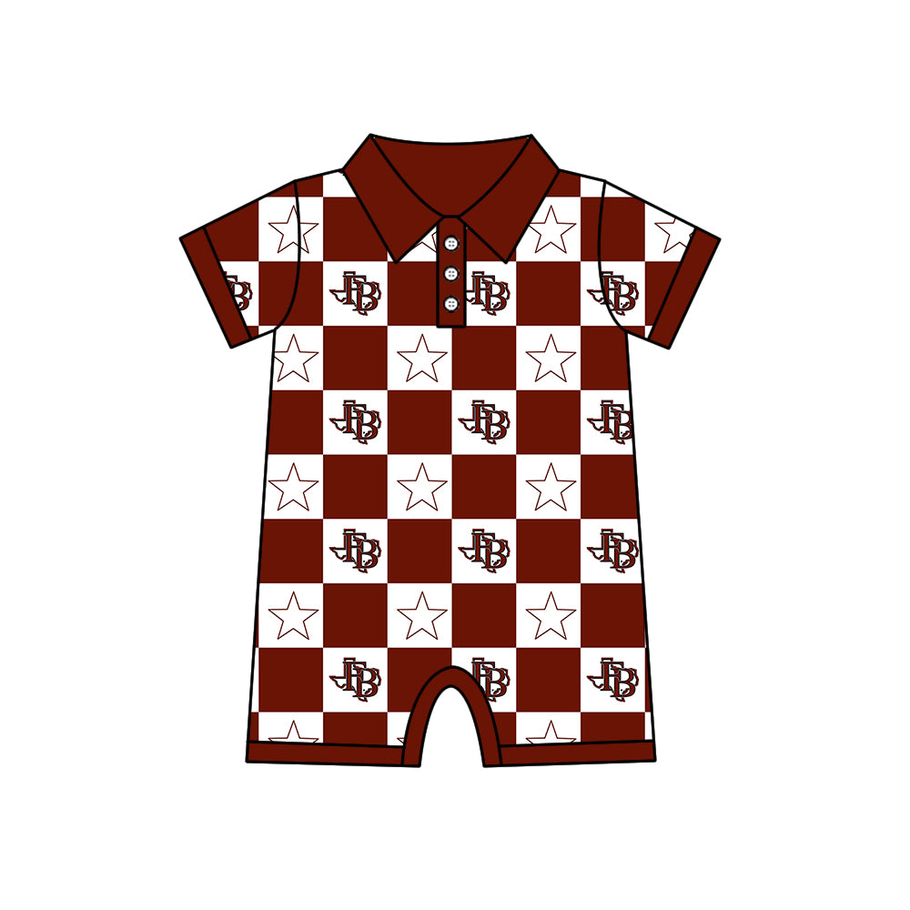 ( Moq 5 Each Style ) Baby Boys Girls Toddler Bows Team Sibling Shorts Dress Shirt Set Summer Red Clothes
