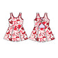 ( Moq 5 each style ) Baby Girl Team Bows Sibling Dress Set 5.14