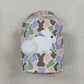 Baby Toddler Kids Embroidery Easter Rabbit Camo Print Basket Bag RTS