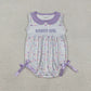 Sibling Baby Girls Kids Sleeveless Embroidery Mama's Girl Flower Romper Dress RTS