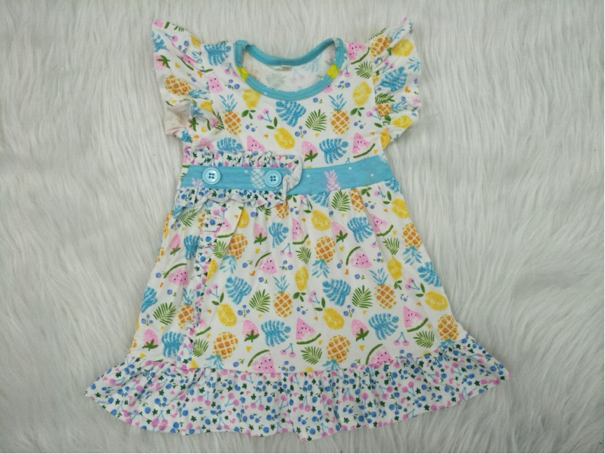 Promotion Baby Girl Summer Fruit Dress