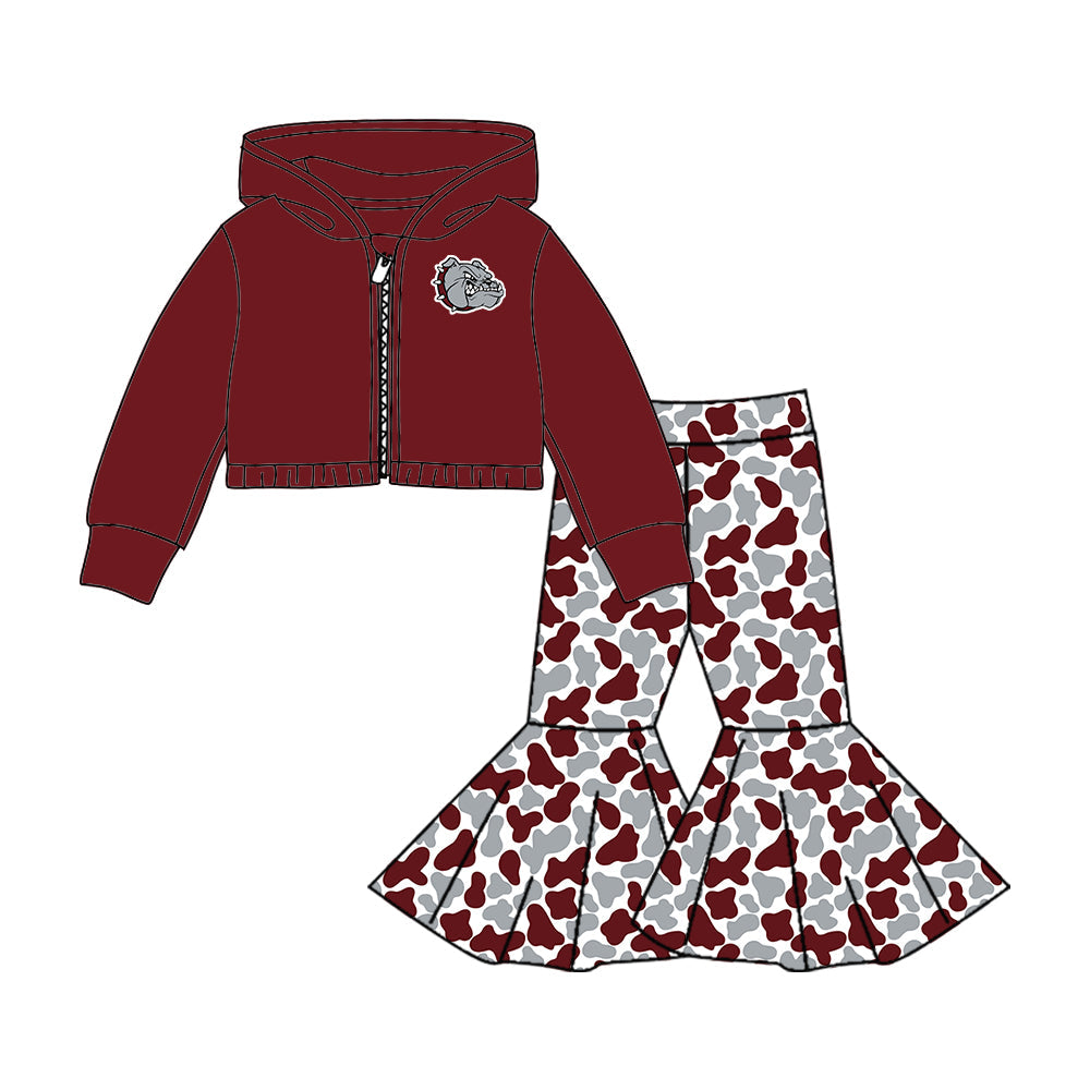( Moq 5 each style ) Baby Boy Girl Team Cheer Sibling Dogs Set 8.7