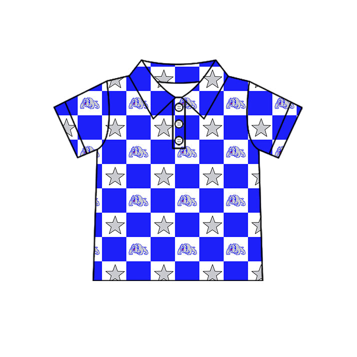 ( Moq 5 Each Style ) Baby Boys Girls Toddler Dogs Bows Team Sibling Shorts Dress Shirt Set Clothes