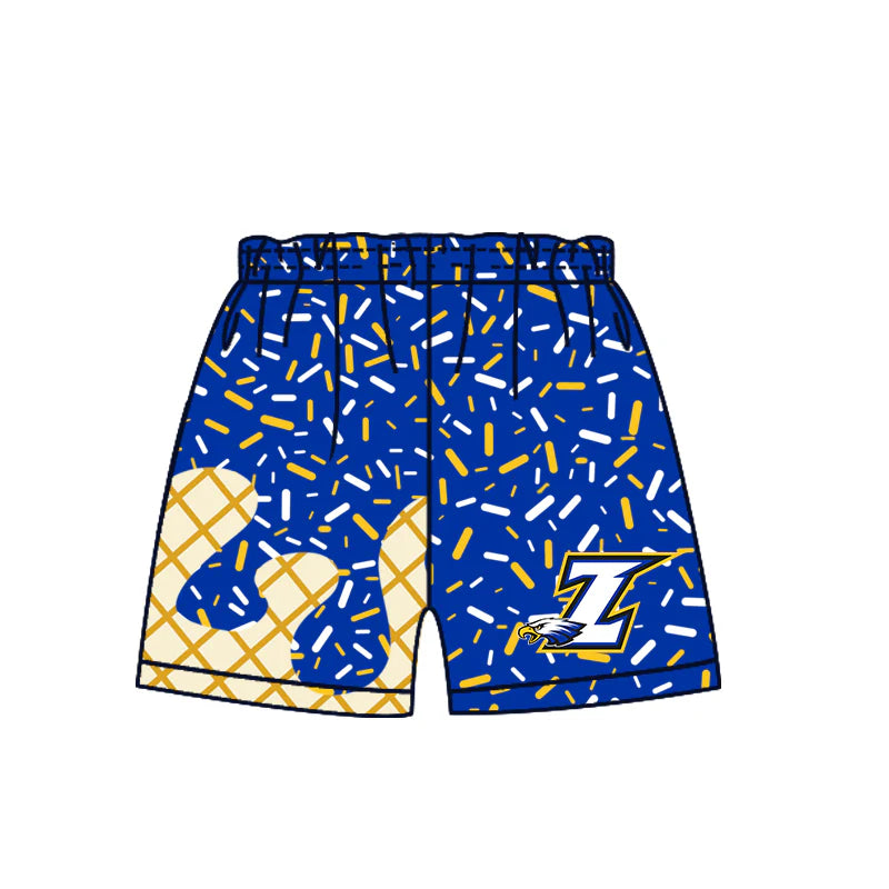 ( Moq 5 each style ) Baby Boy Girl Summer Z Team Sibling Drip Bows Shorts Shirt Dress Set 7.17