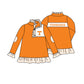 ( Moq 5 each style ) Baby Boy Girl T Team Sibling Orange Shirt Dress Set 8.21
