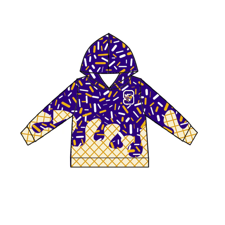 ( Moq 5 each style ) Baby Boy Girl  Team Sibling Bee Drips Purple Dress Shirt Shorts Pants 7.2