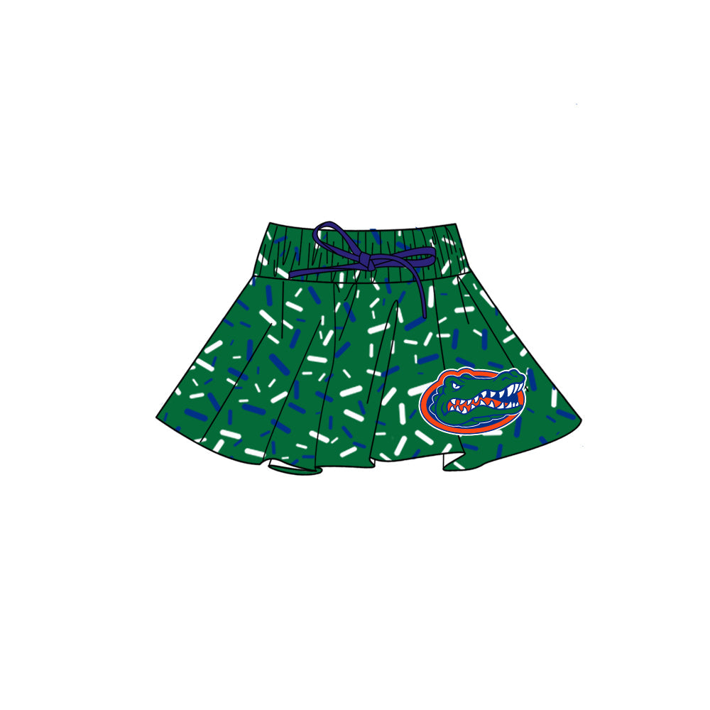 ( Moq 5 each style ) Baby Boy Girl Team Green Sibling Dress Shorts Skirt 5.8