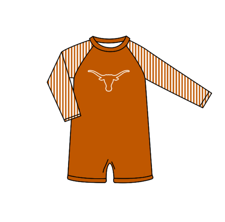 ( Moq 5 Each Style ) Baby Boys Girls Kids Team Sibling Jumpsuits Cow Sets Swimsuits