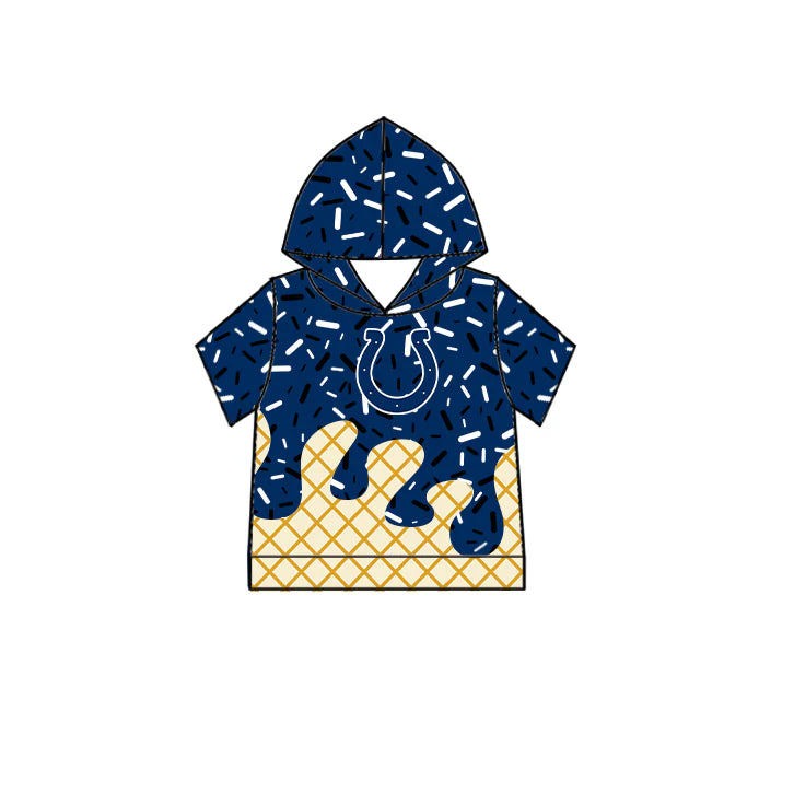 ( Moq 5 each style ) Baby Boy Girl Blue Team Sibling Dress Shirt Shorts Pants 6.19